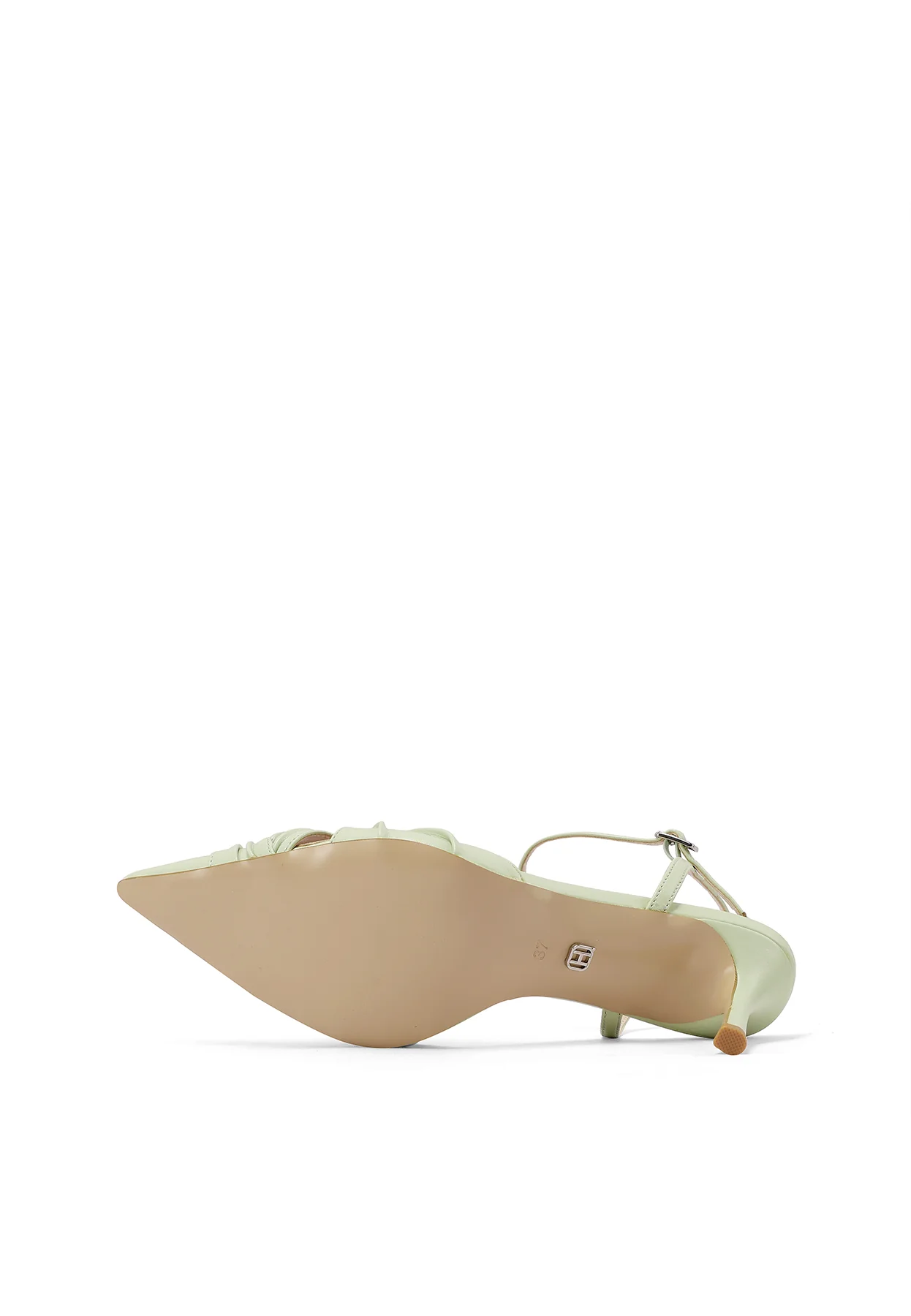 Slingback eleganti con intrecci e tacco medio slanciato K4527 - Image 7