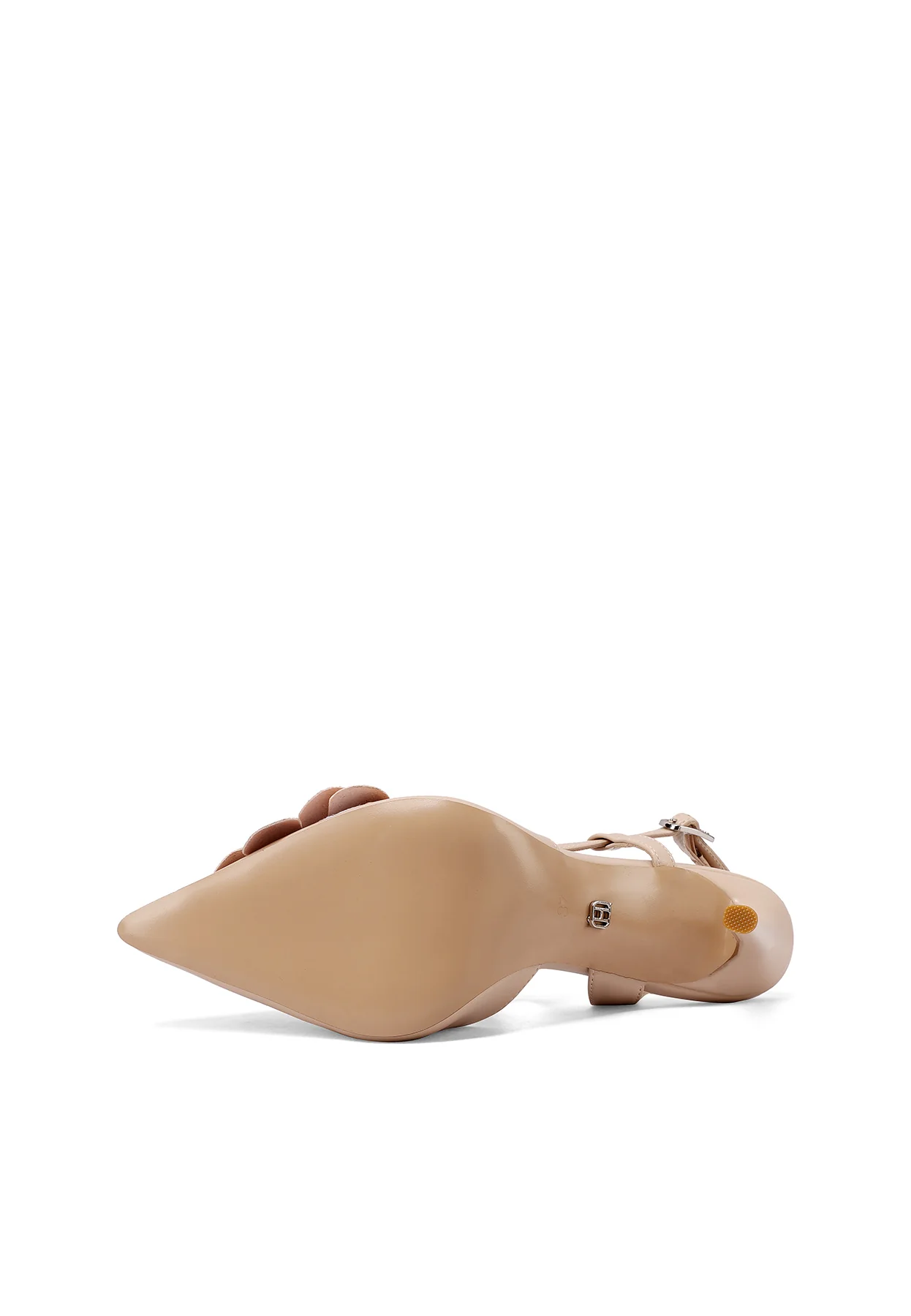 Décolleté slingback con fiore 3D e tacco alto K4528 - Image 15