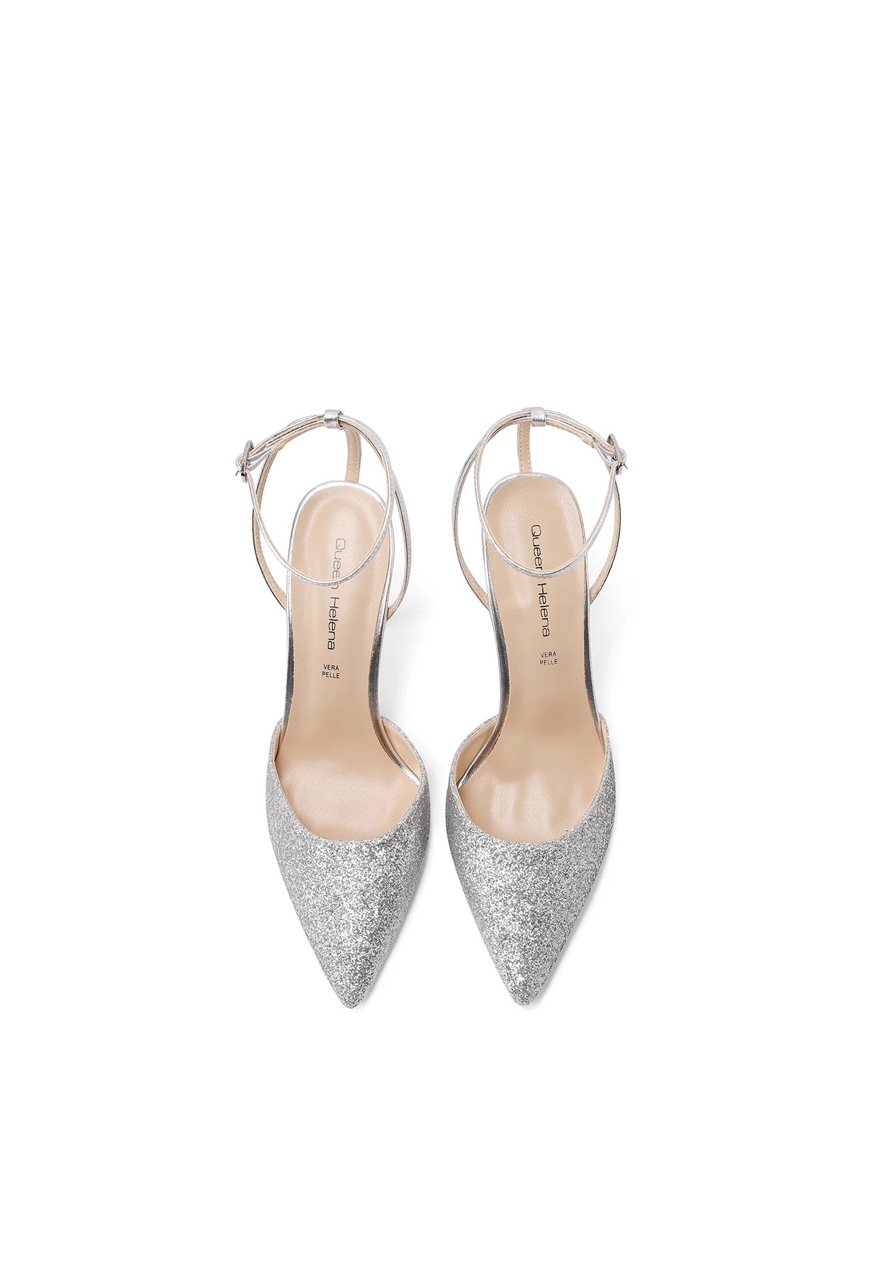 Decolletè Slingback glitter con tacco alto K4531 - Image 6