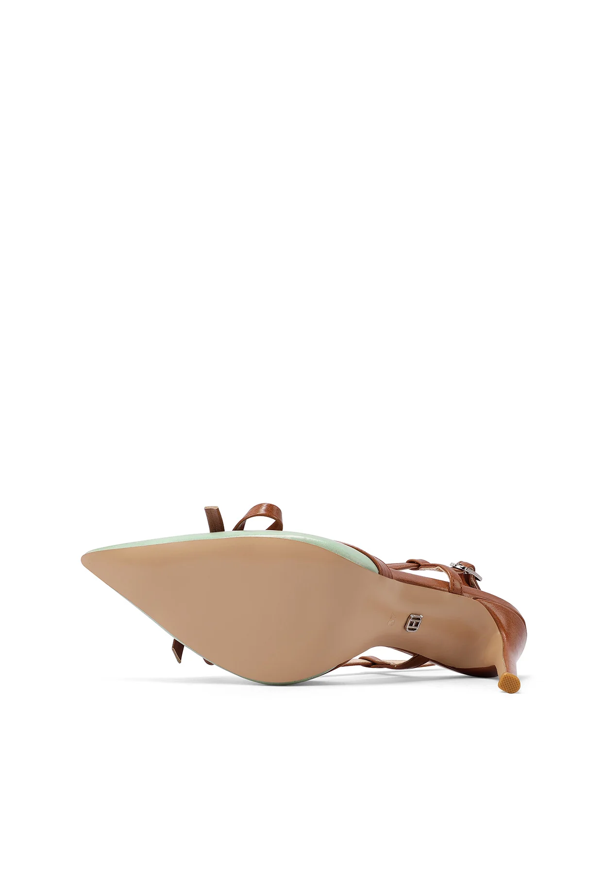 Decolletè Slingback elegante con nodo frontale e tacco alto K4537 - Image 23