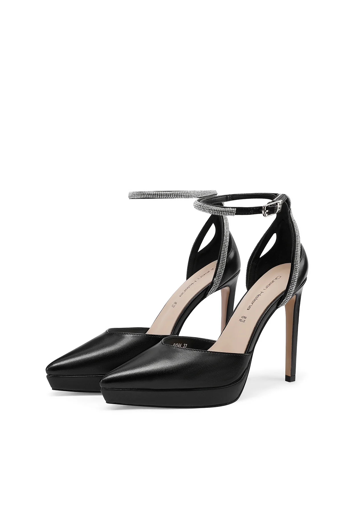 Décolleté donna platform con cinturino gioiello K4544 - Image 12