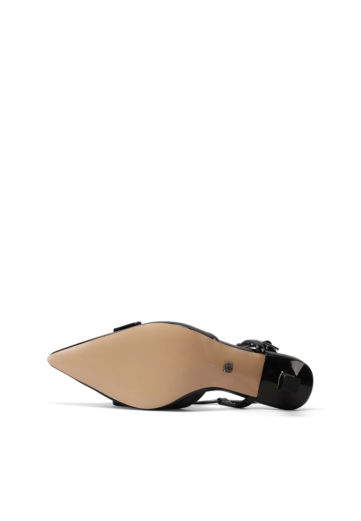 Decolletè Slingback a punta con fiocco e tacco medio K4546 - Image 23