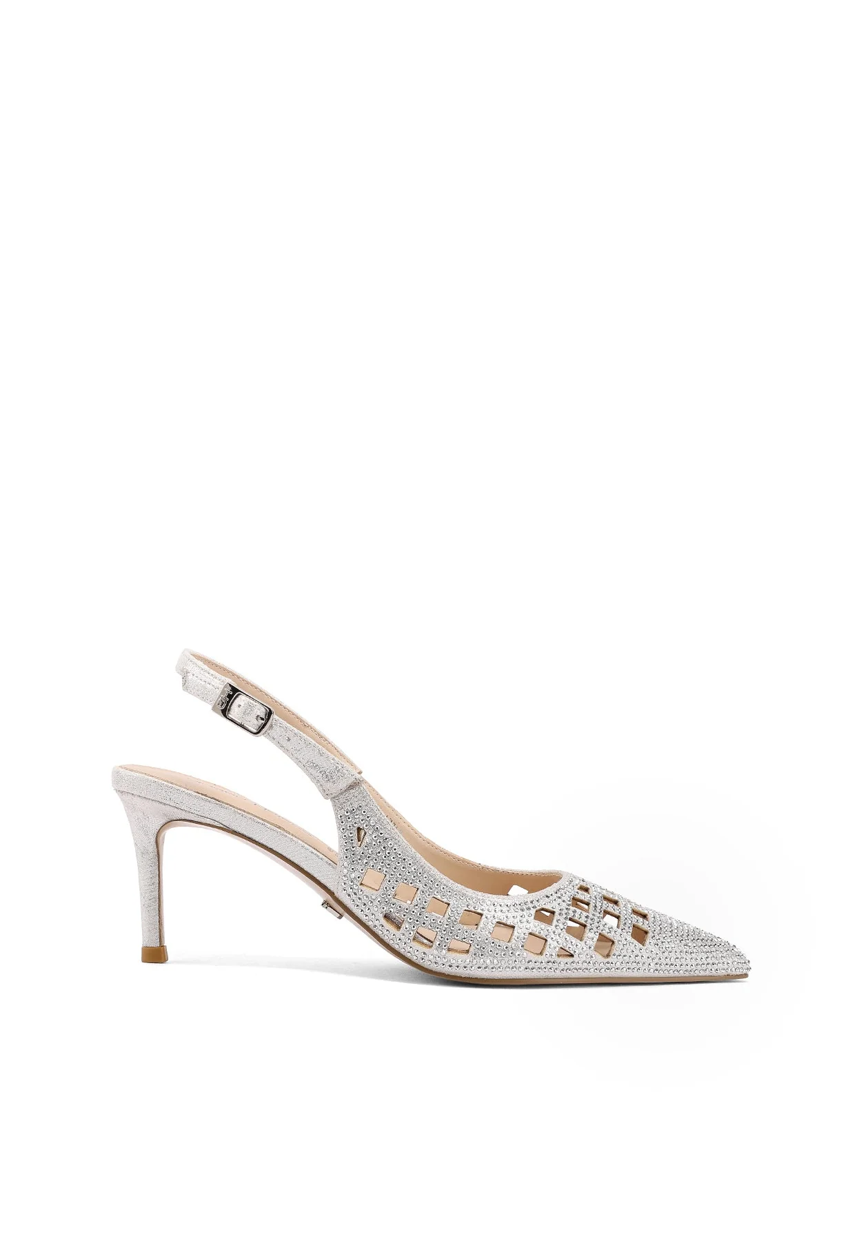 Décolleté donna slingback traforate eleganti K4554 - Image 18