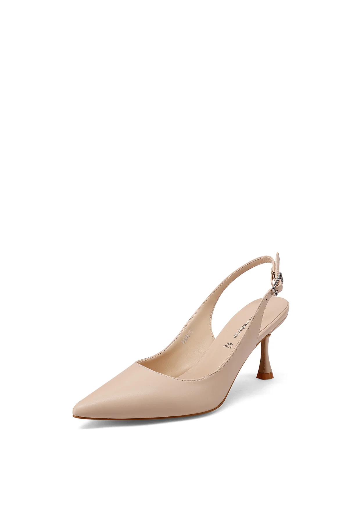 Decolleté slingback nere eleganti K4612 - Image 11