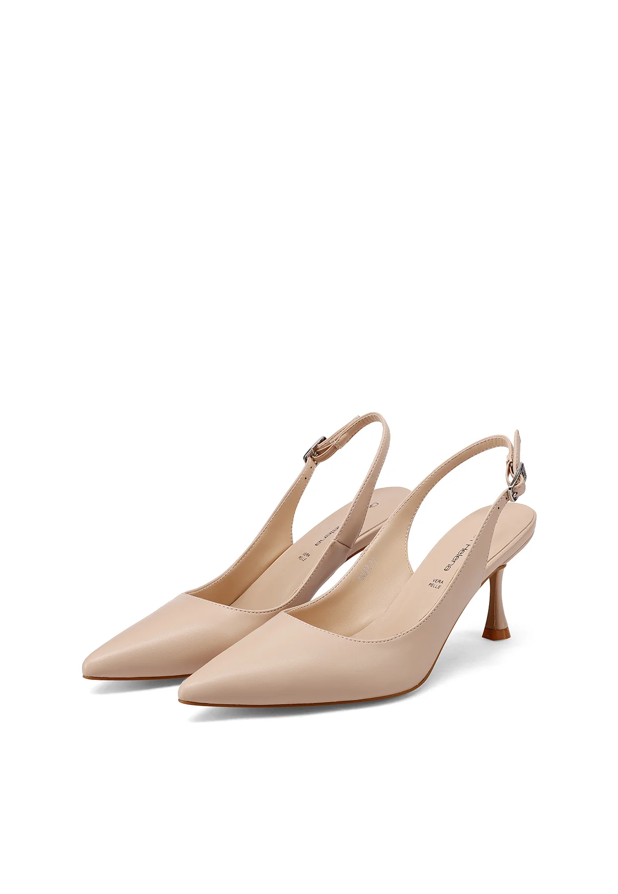 Decolleté slingback nere eleganti K4612 - Image 12