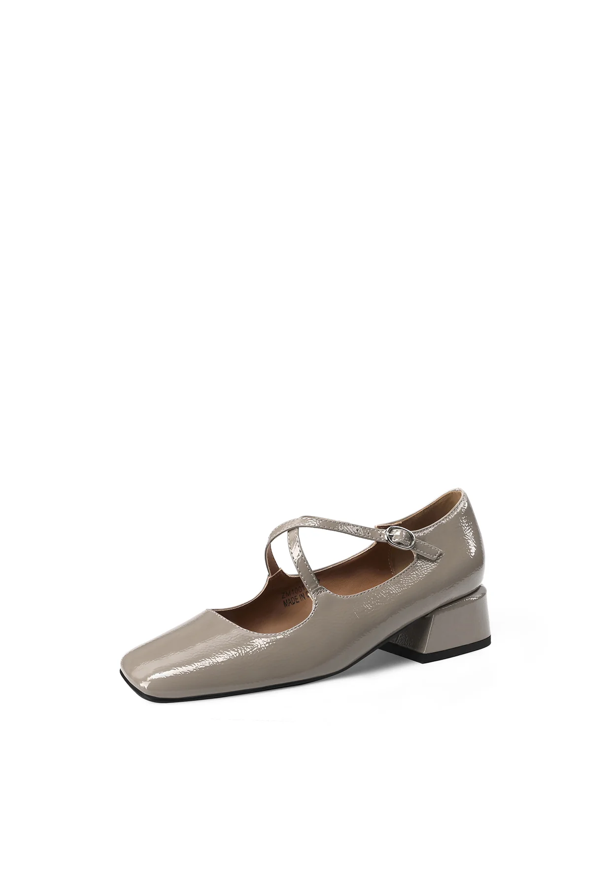 Decolleté Mary Jane donna eleganti tacco basso ZM10012 - Image 11