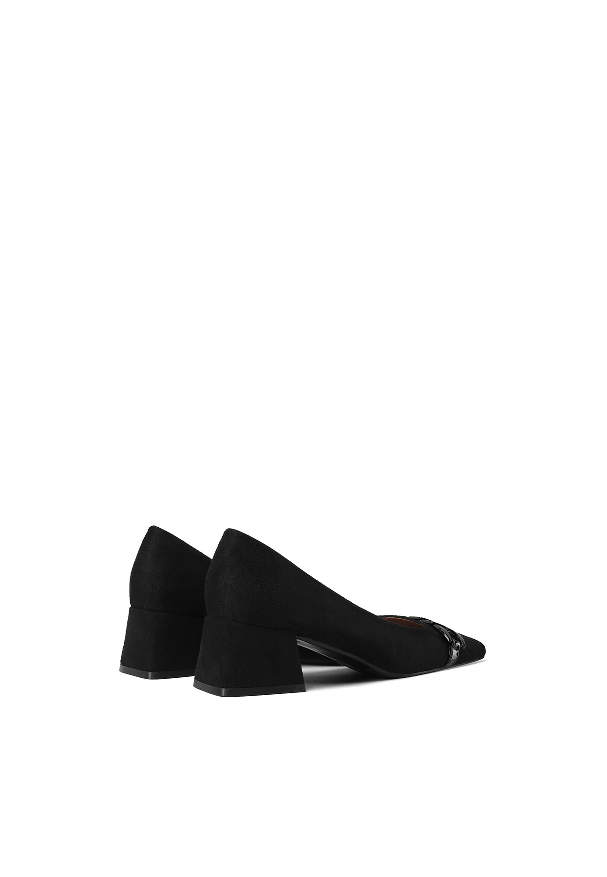 Décolleté donna eleganti tacco largo basso con fibbia ZM10013 - Image 11