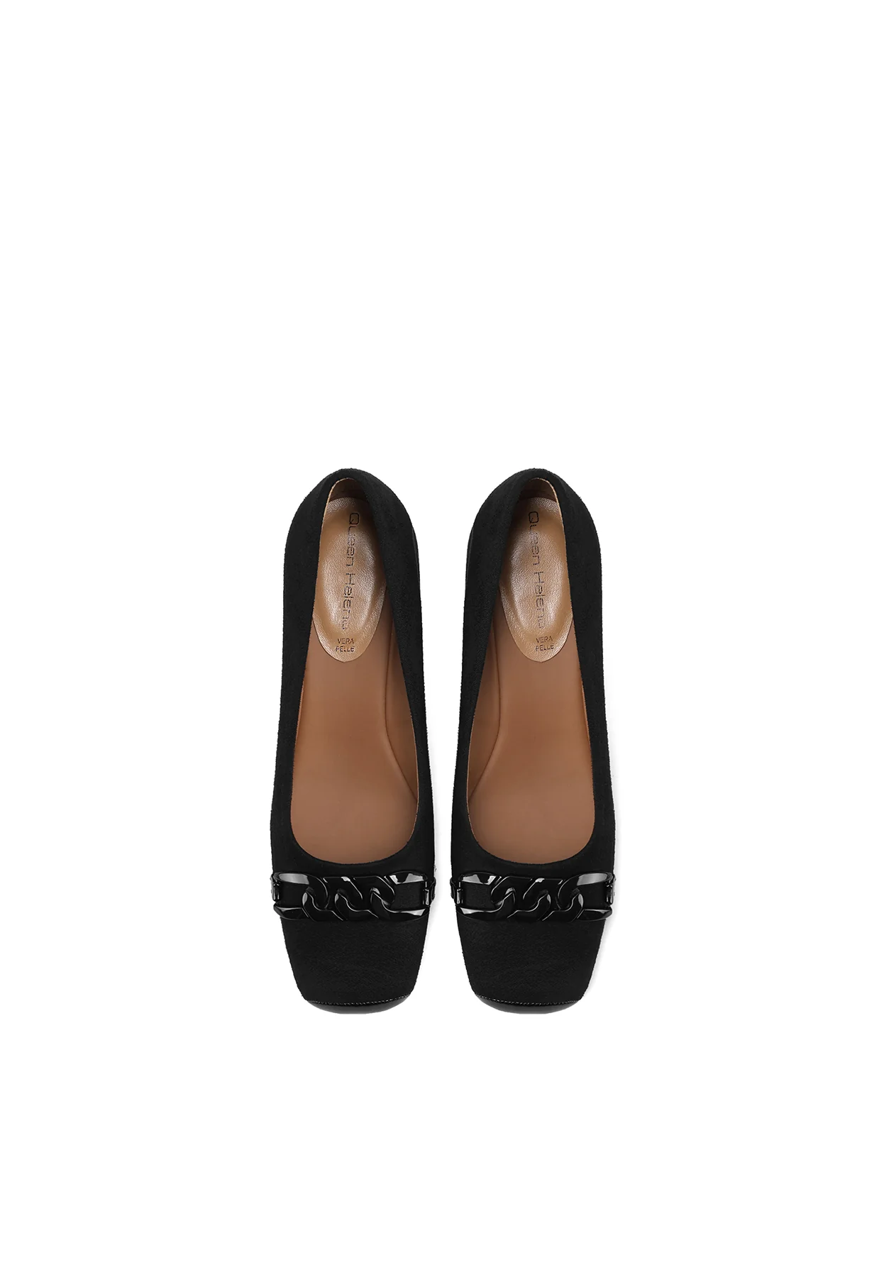 Décolleté donna eleganti tacco largo basso con fibbia ZM10013 - Image 12