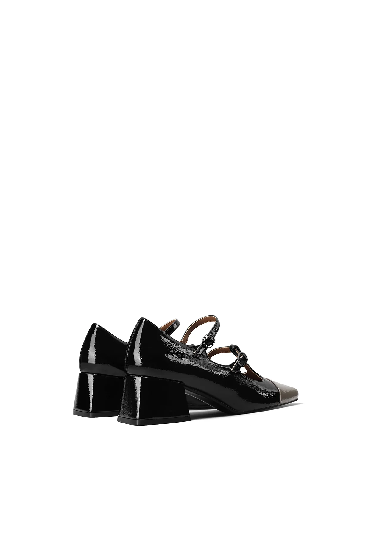 Decolleté Mary Jane donna tacco largo ZM10022 - Image 11