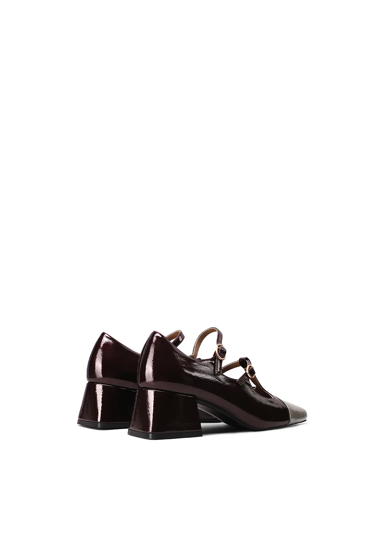 Decolleté Mary Jane donna tacco largo ZM10022 - Image 4