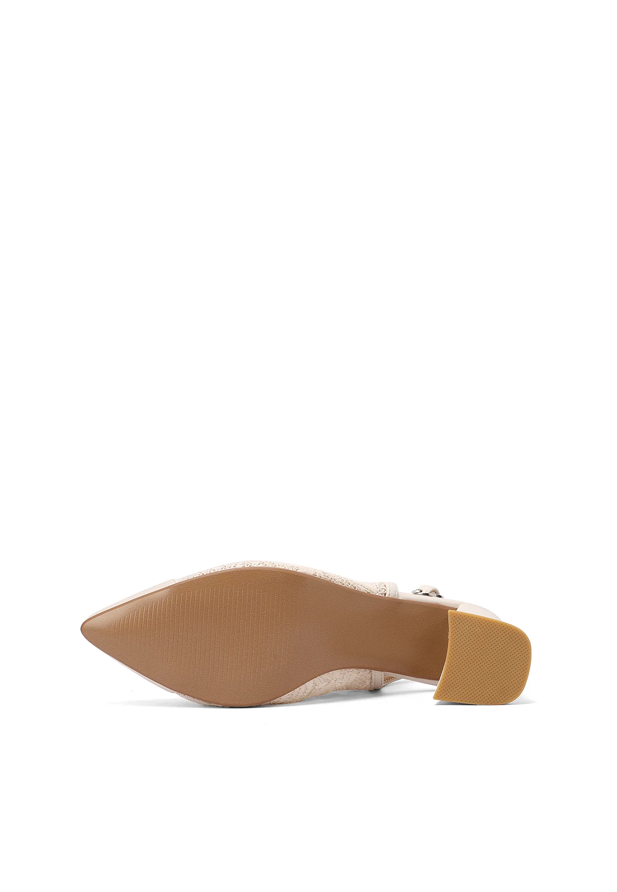 Décolleté slingback a punta intrecciate con decori ZM11012 - Image 15