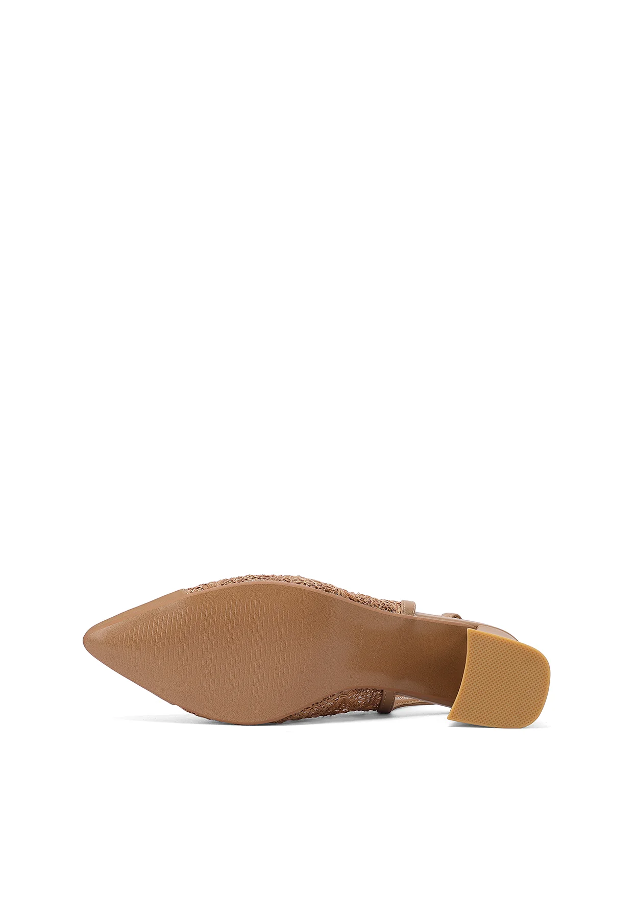 Décolleté slingback a punta intrecciate con decori ZM11012 - Image 7