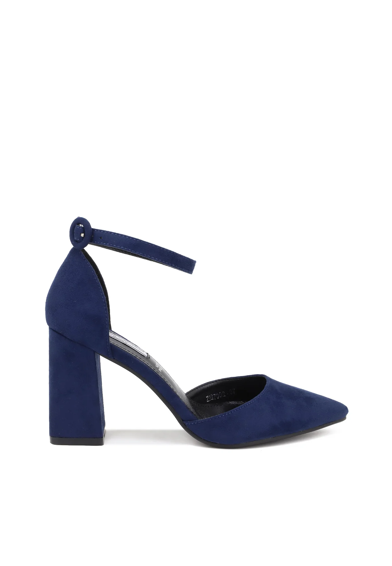 Décolleté con cinturino alla caviglia e tacco largo ZM7002 - Image 26