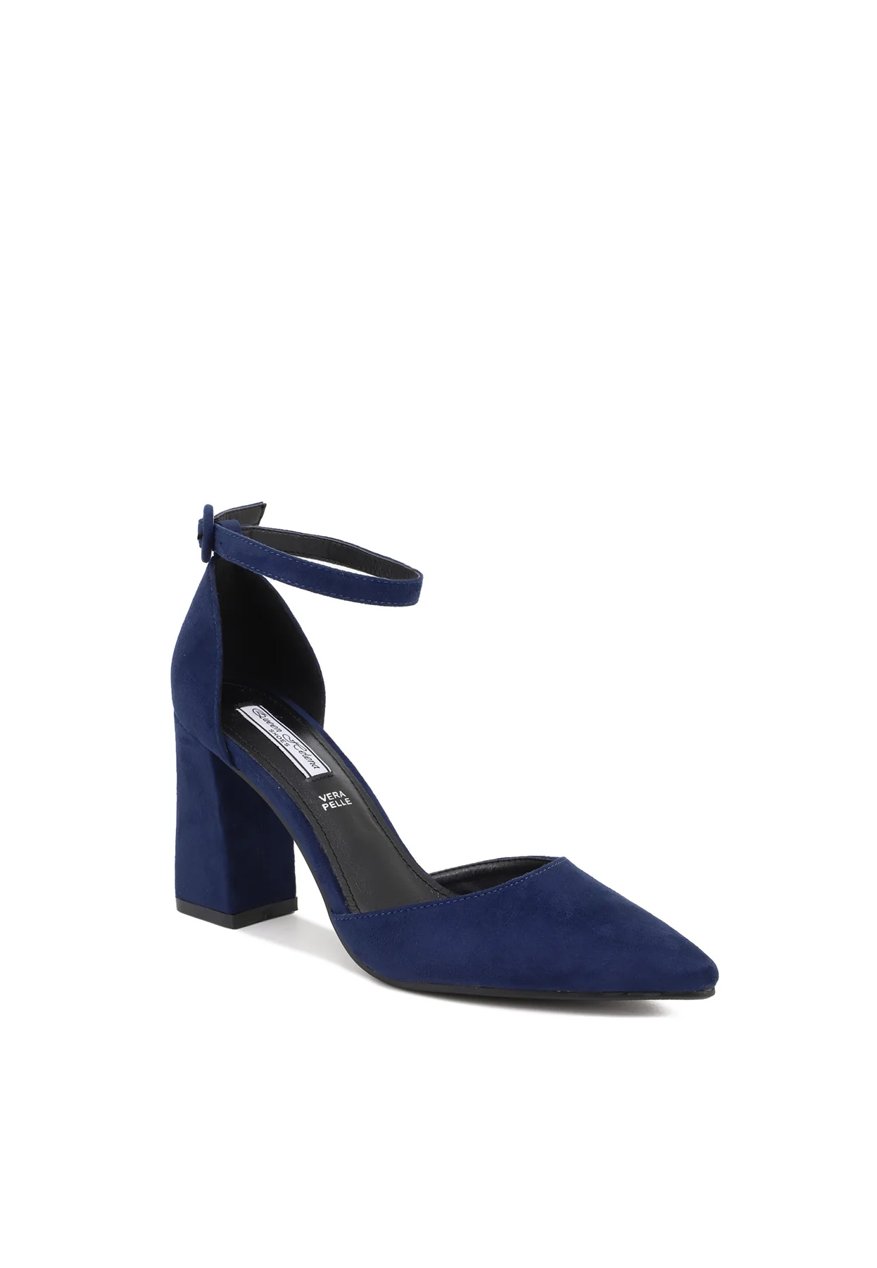 Décolleté con cinturino alla caviglia e tacco largo ZM7002 - Image 28