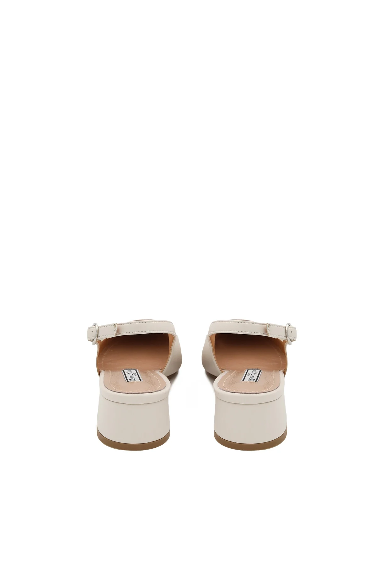 Décolleté slingback con tacco basso ZM9323 - Image 11