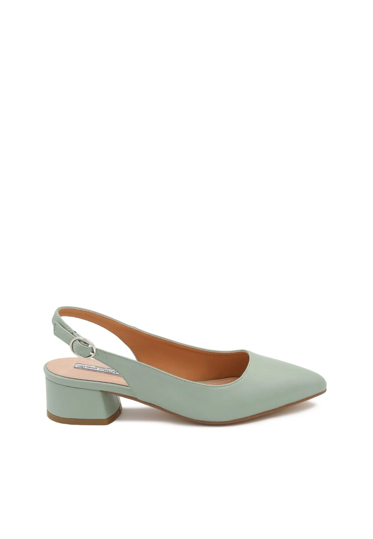Décolleté slingback con tacco basso ZM9323 - Image 13