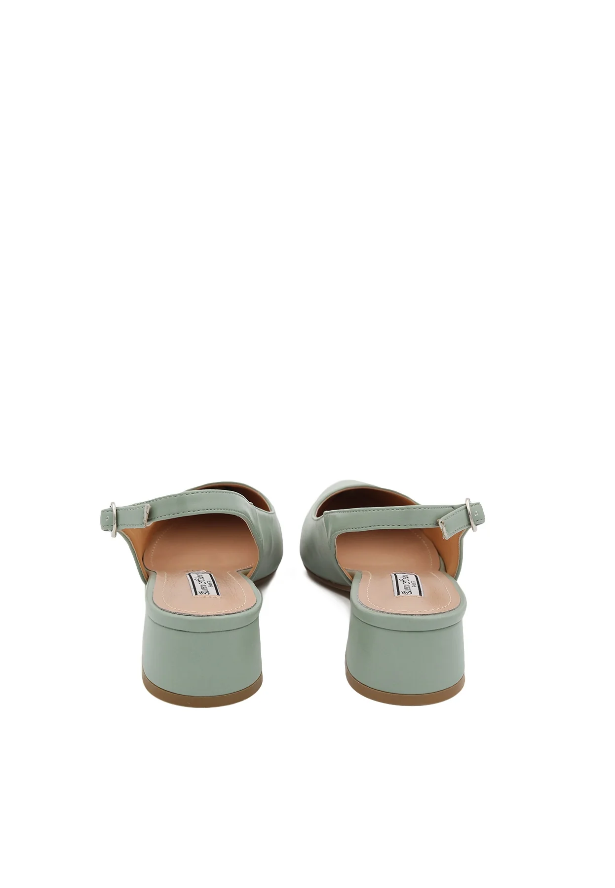 Décolleté slingback con tacco basso ZM9323 - Image 17
