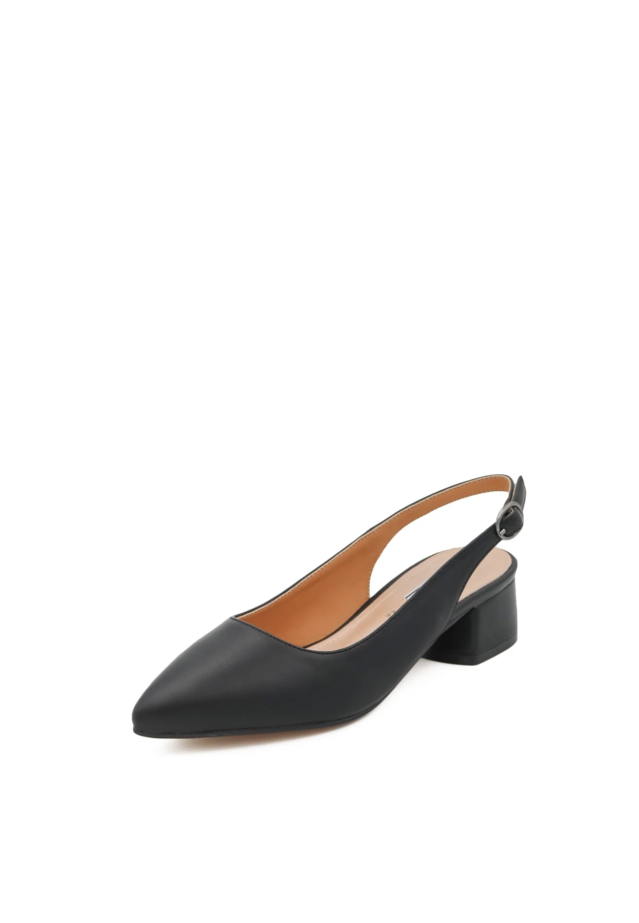 Décolleté slingback con tacco basso ZM9323 - Image 2
