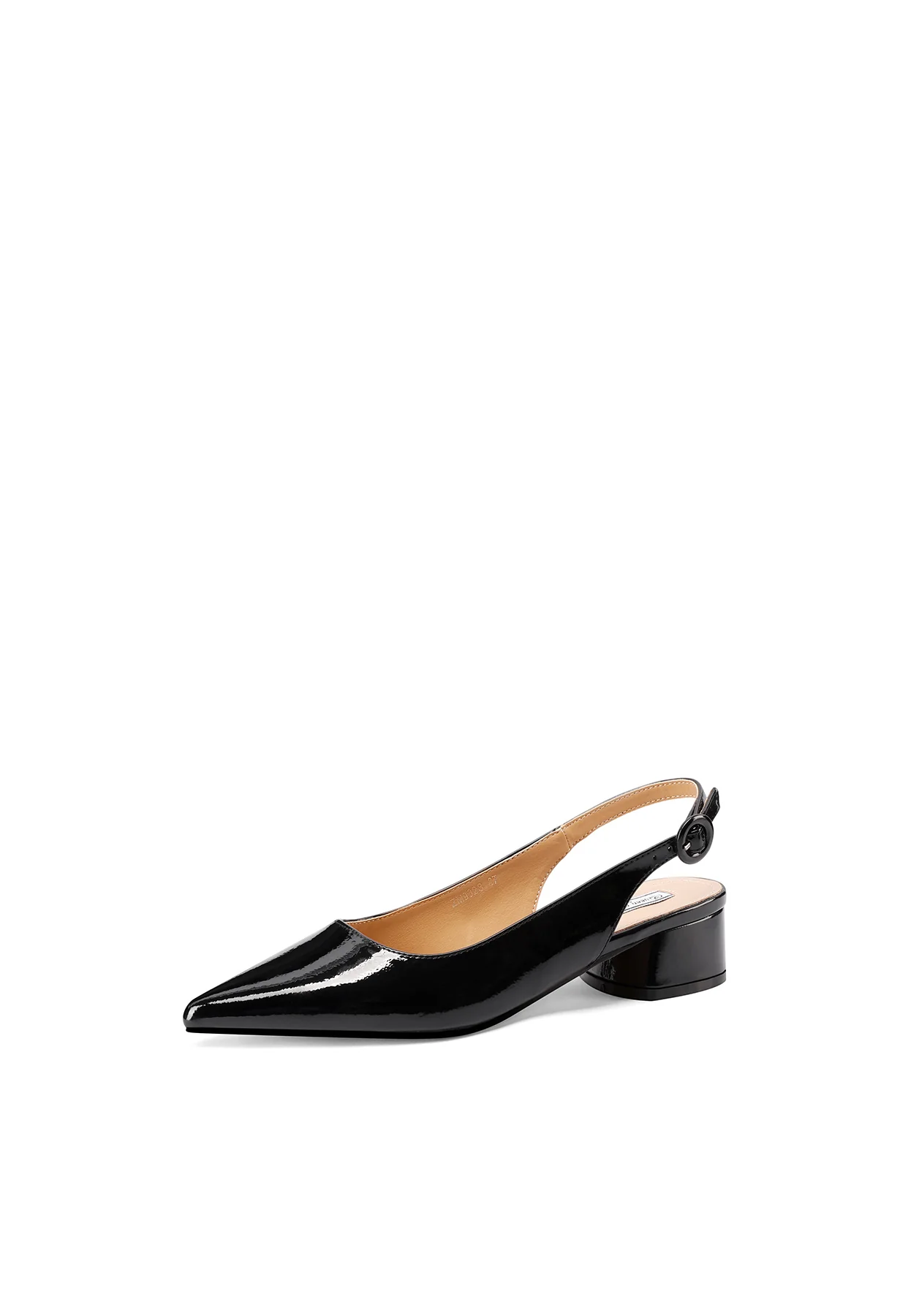 Décolleté slingback con tacco basso ZM9323 - Image 21