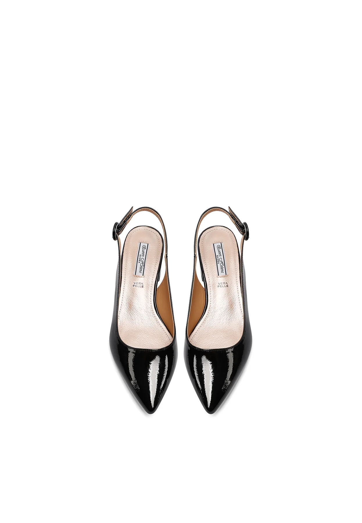 Décolleté slingback con tacco basso ZM9323 - Image 23