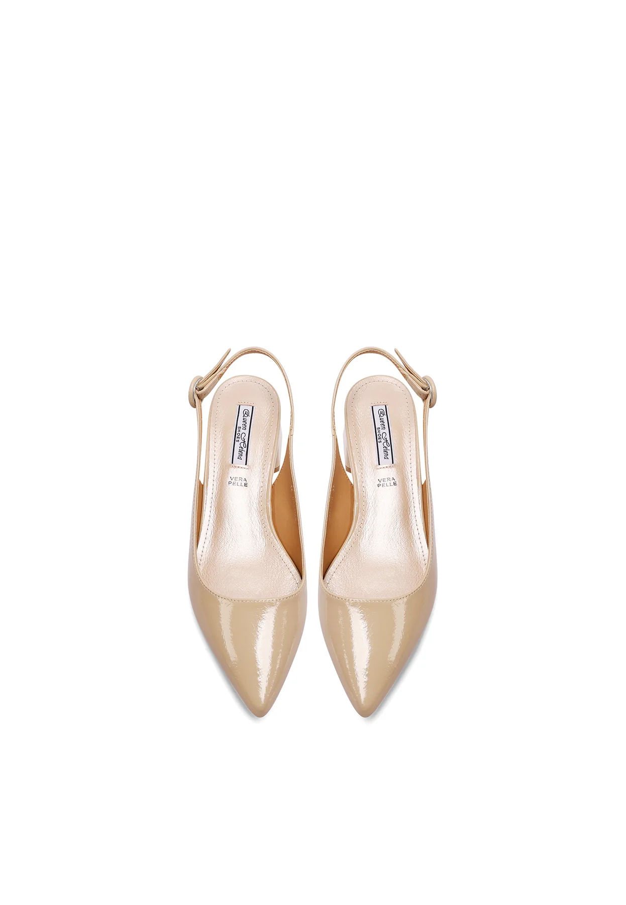 Décolleté slingback con tacco basso ZM9323 - Image 31