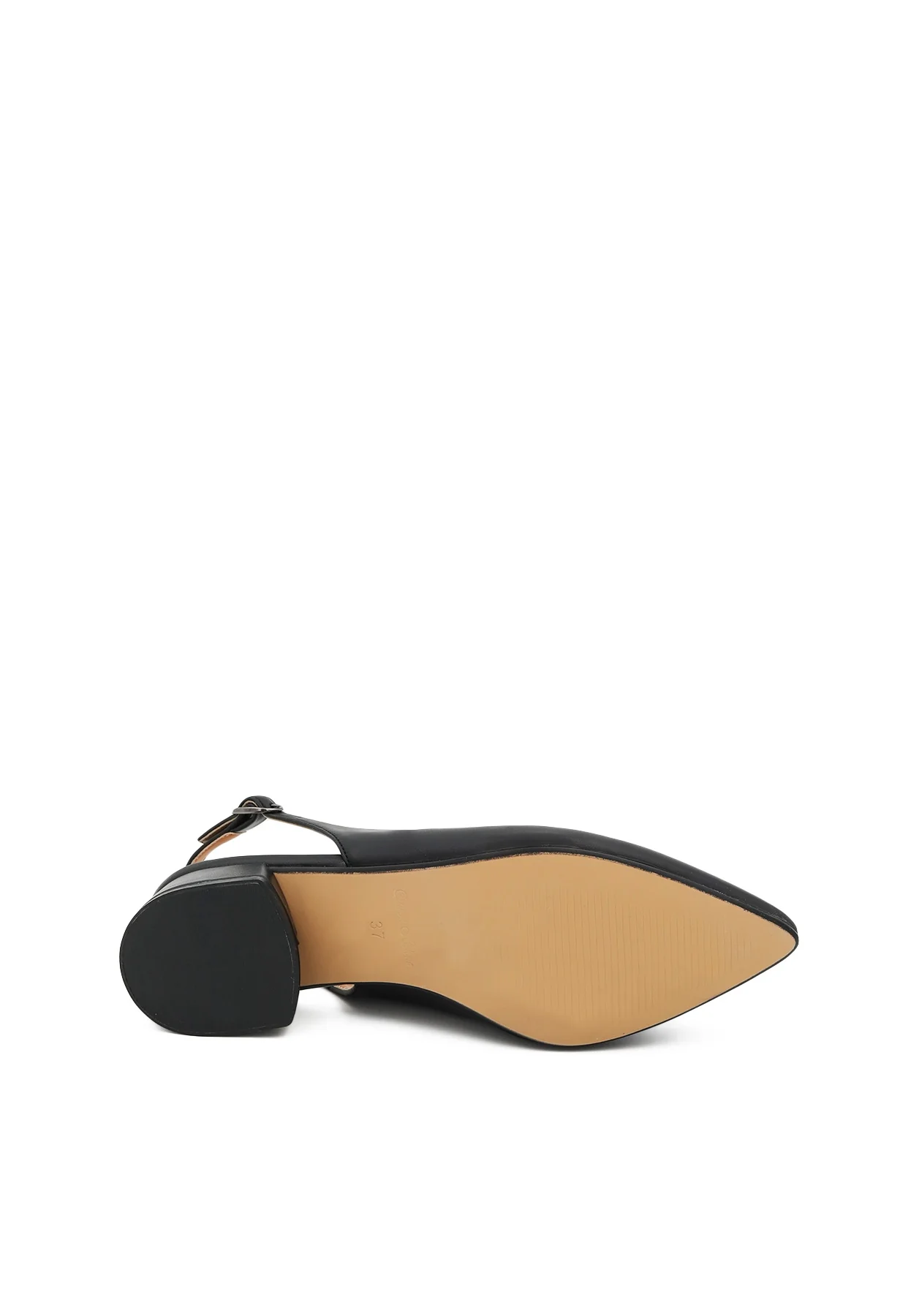 Décolleté slingback con tacco basso ZM9323 - Image 6