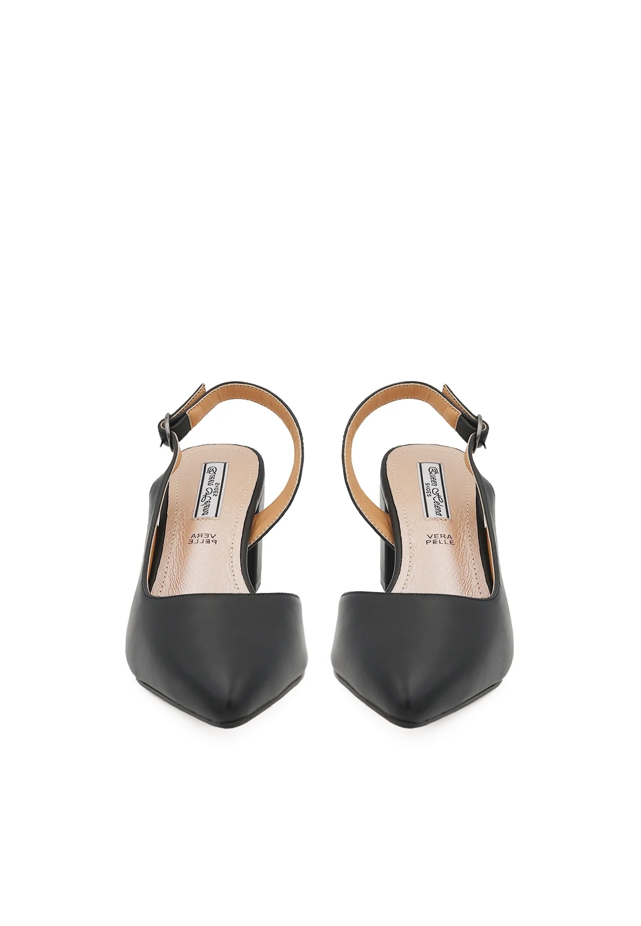 Décolleté slingback con tacco largo ZM9324 - Image 7