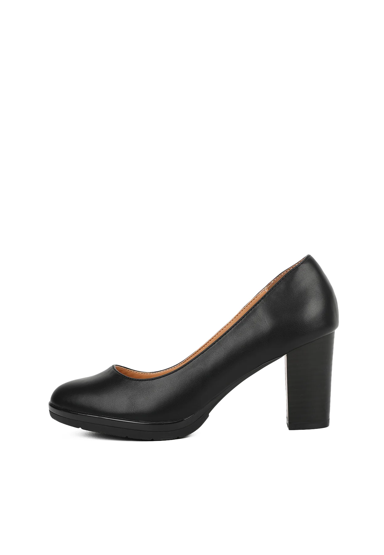 Décolleté donna con punta tonda e tacco largo ZM9612 - Image 11