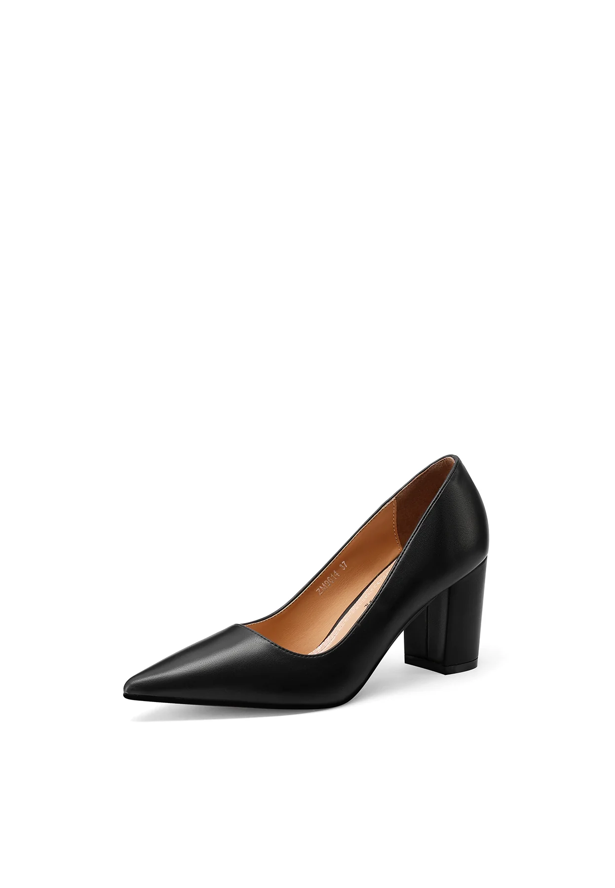 Décolleté a punta con tacco largo elegante ZM9614 - Image 10