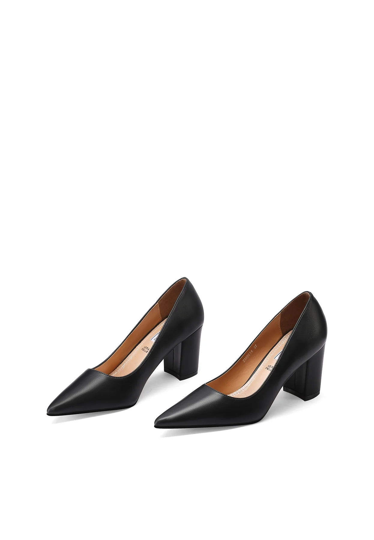 Décolleté a punta con tacco largo elegante ZM9614 - Image 11