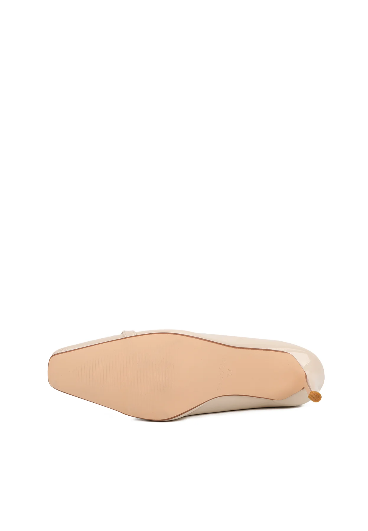Décolleté lucide con morsetto e tacco alto ZM9617 - Image 6