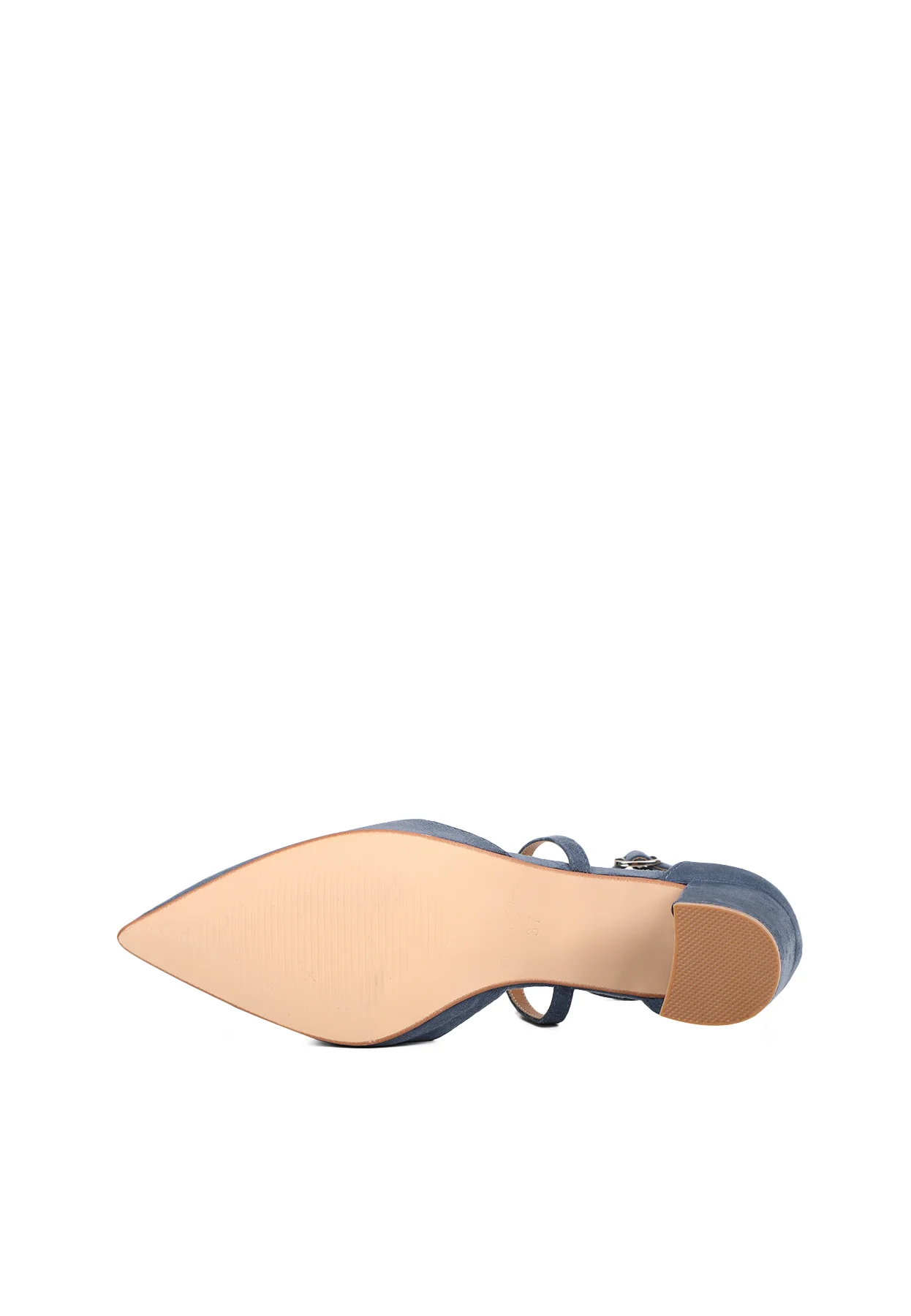Décolleté con cinturini incrociati e tacco largo ZM9631 - Image 20