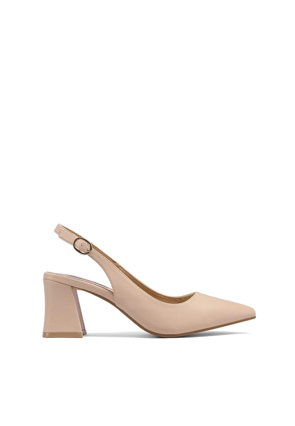 Décolleté slingback con tacco medio e punta affusolata ZM9639 - Image 2