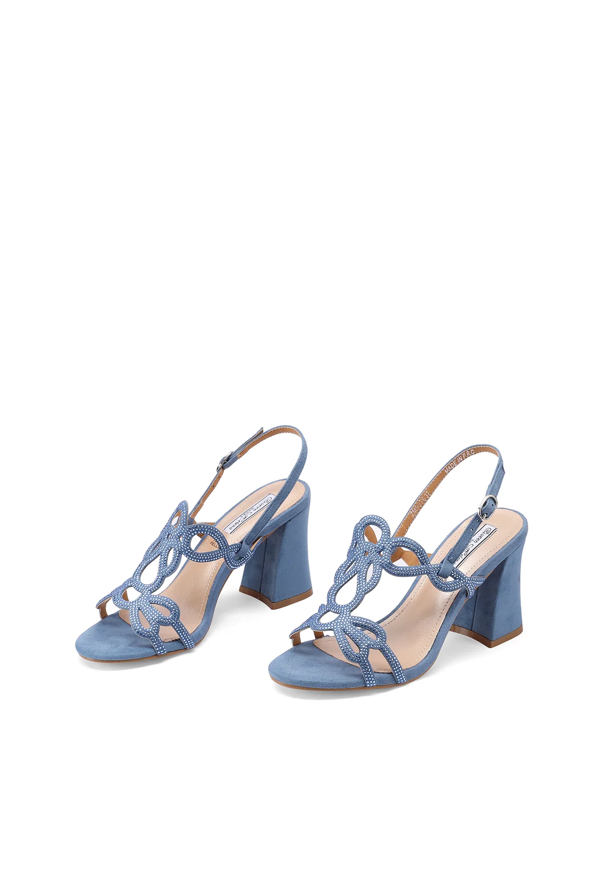 Sandali eleganti gioiello con fascia decorata ZM9676 - Image 18