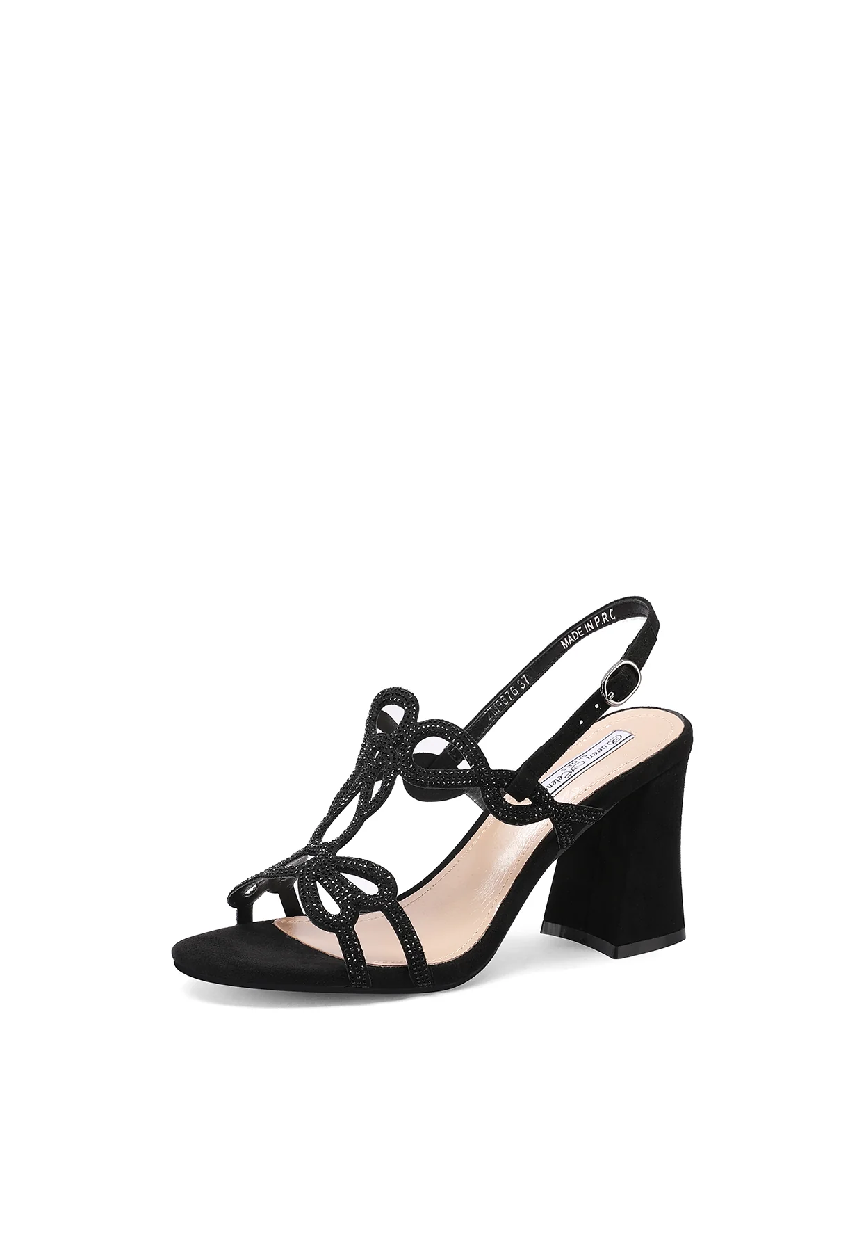 Sandali eleganti gioiello con fascia decorata ZM9676 - Image 3