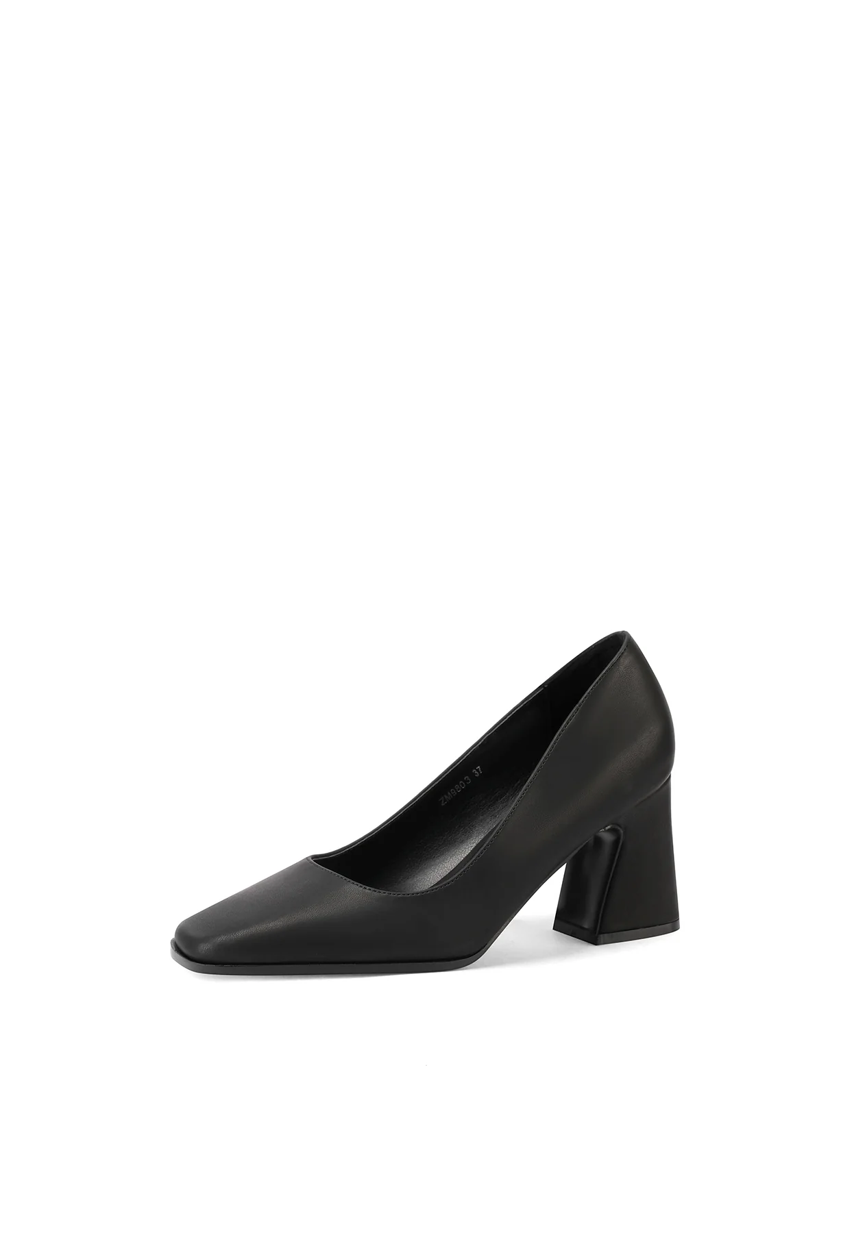 Décolleté a punta squadrata con tacco largo ZM9803 - Image 3