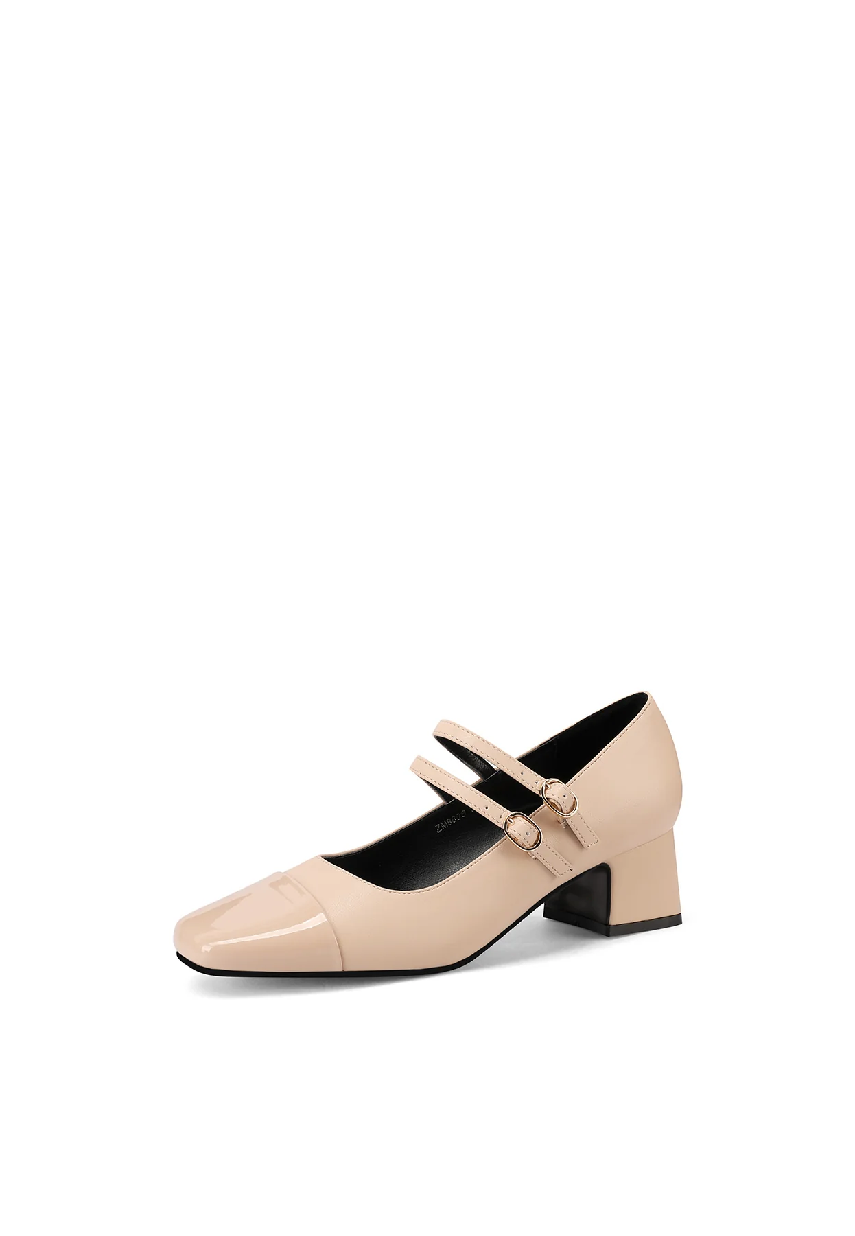 Décolleté Mary Jane bicolore con doppio cinturino ZM9806 - Image 10