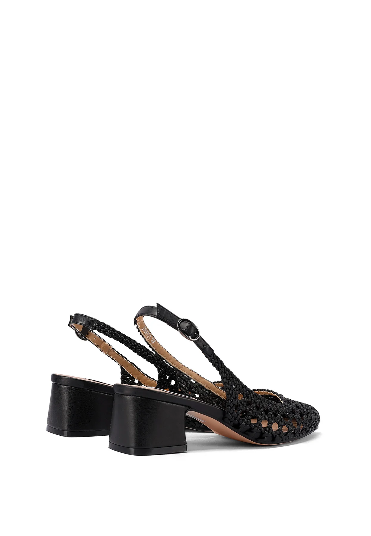 Slingback intrecciata con tacco basso ZM9903 - Image 18