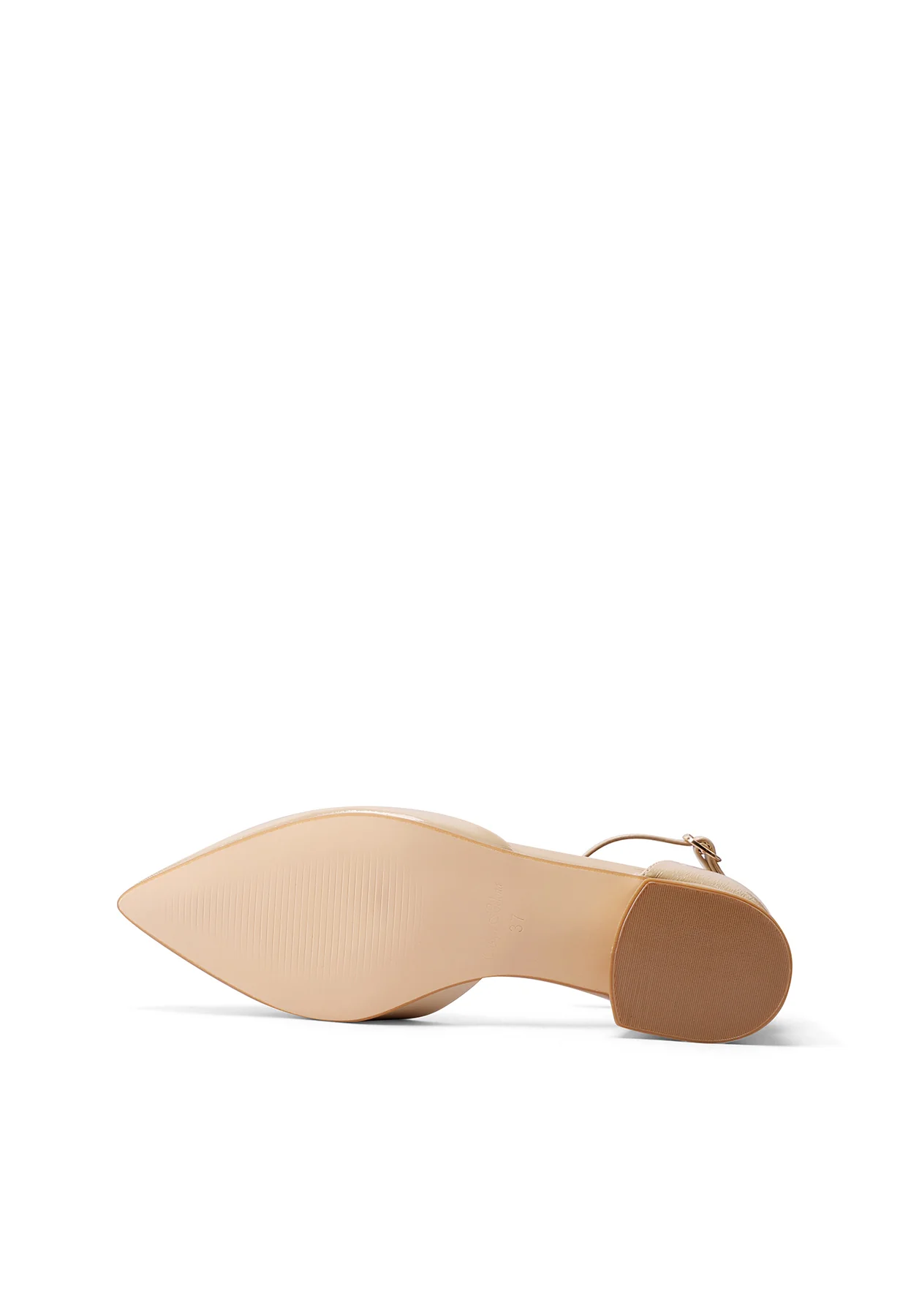 Décolleté a punta con cinturino e tacco basso ZM9905 - Image 13
