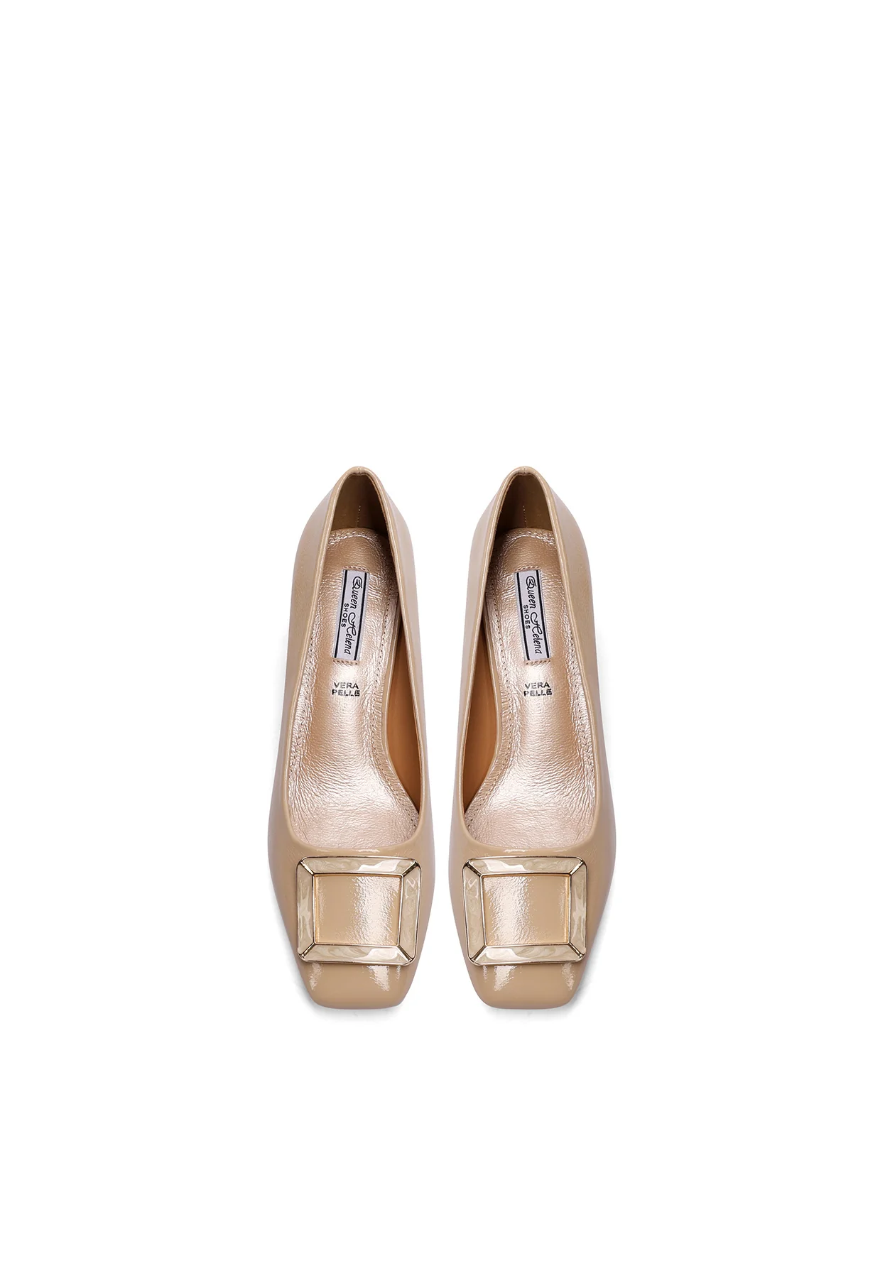 Décolleté elegante con maxi fibbia ZM9912 - Image 12