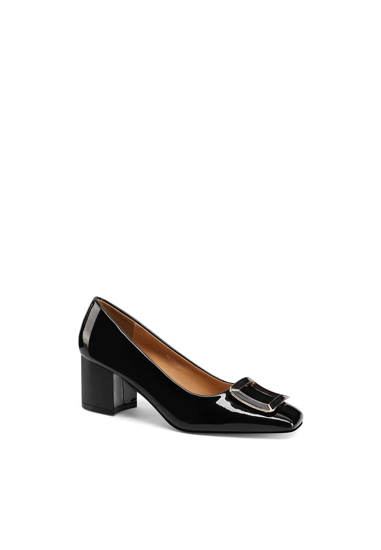 Décolleté elegante con maxi fibbia ZM9912 - Image 3
