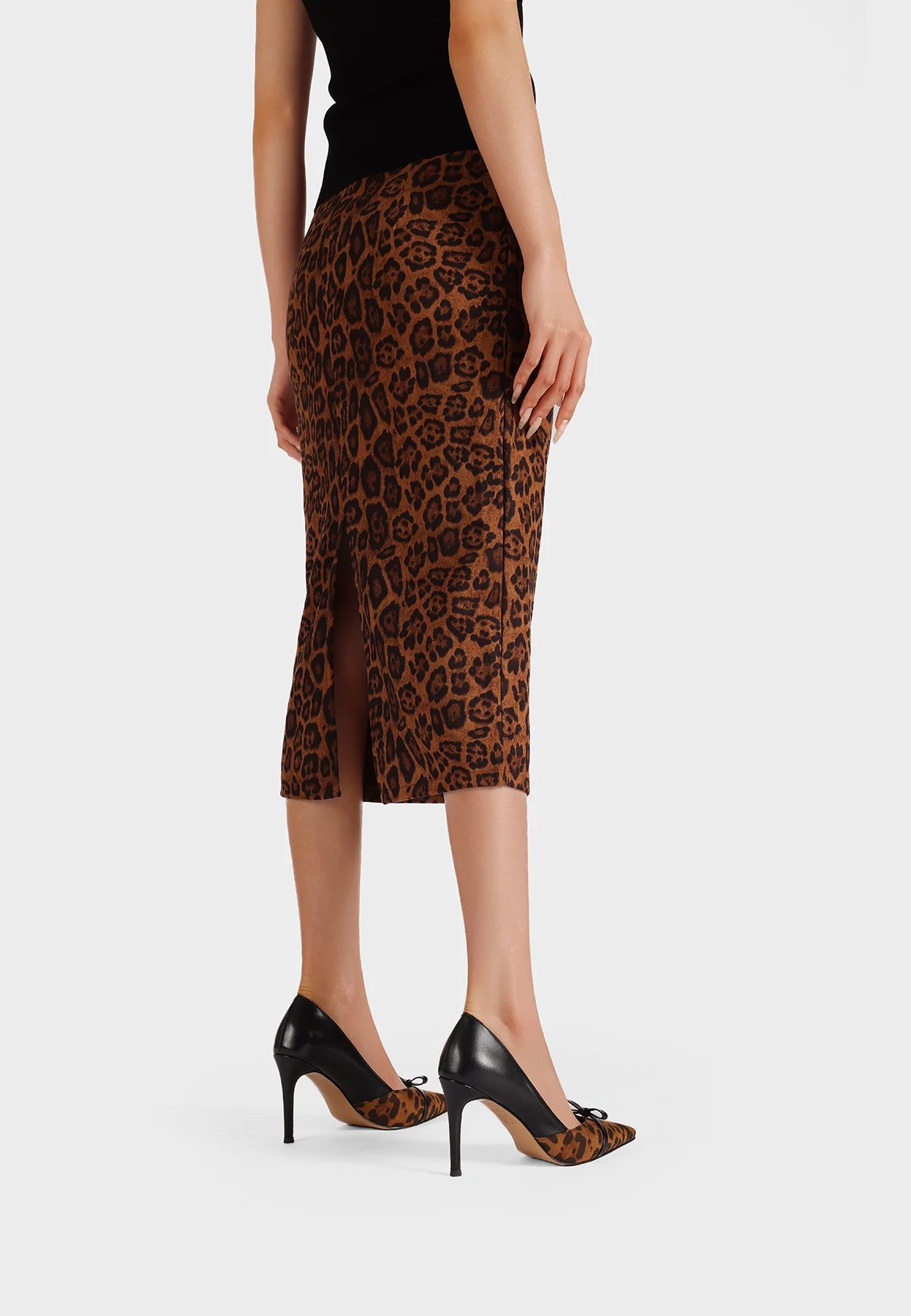 Décolleté a punta leopardata K4006 - Image 7