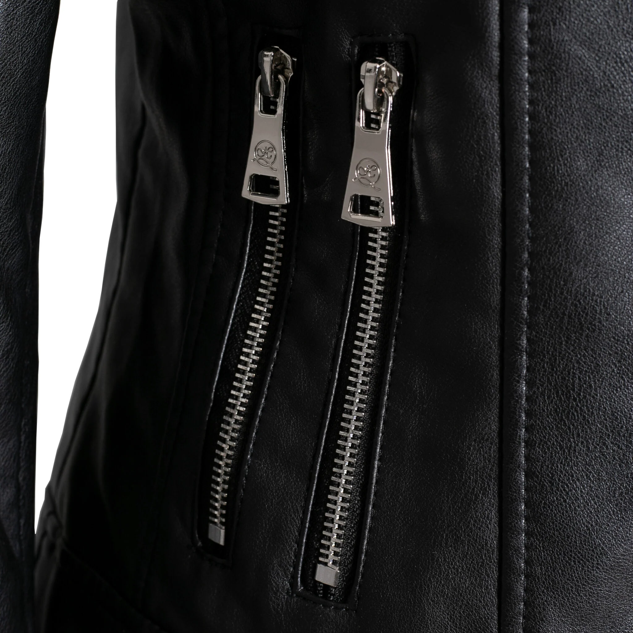 Giacca biker donna ecopelle zip asimmetrica Y3006 - Image 7