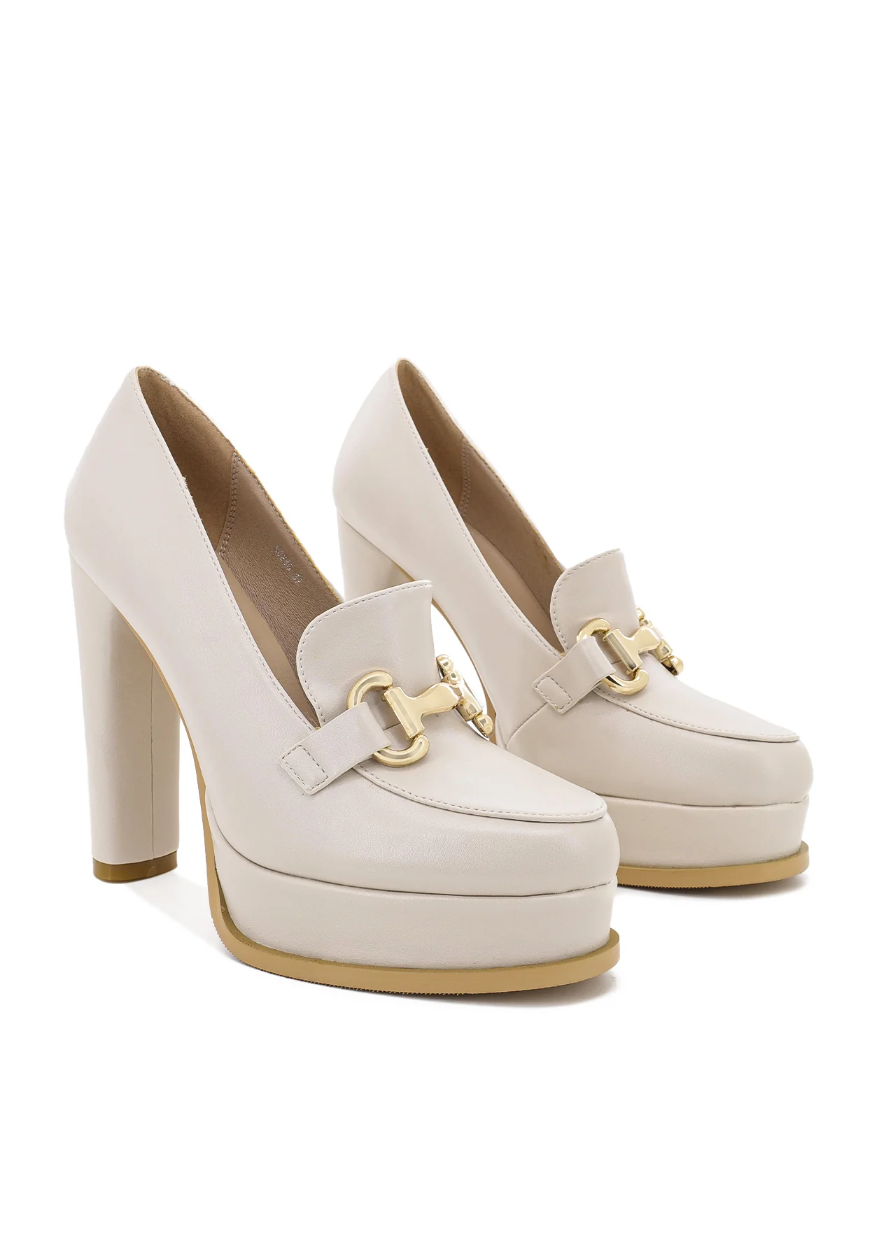 Mocassino con tacco alto e plateau elegante K3246 - Image 19