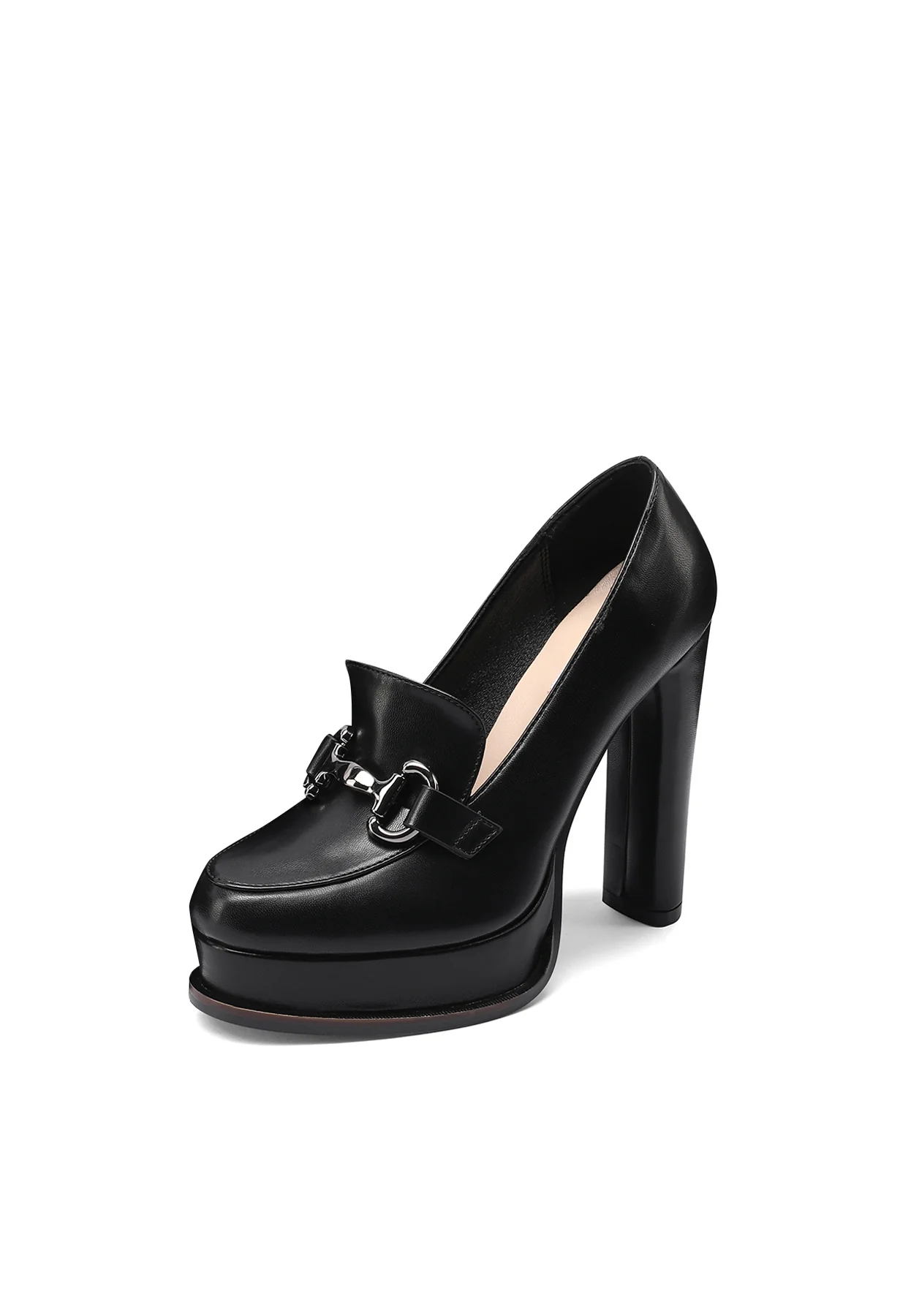 Mocassino con tacco alto e plateau elegante K3246 - Image 6