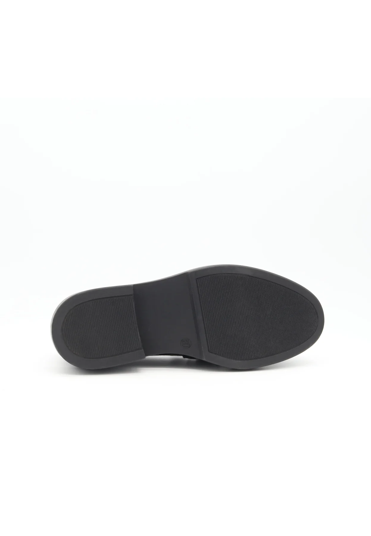 Mocassino nero con dettaglio intrecciato – QH-23 L-413 - Image 5