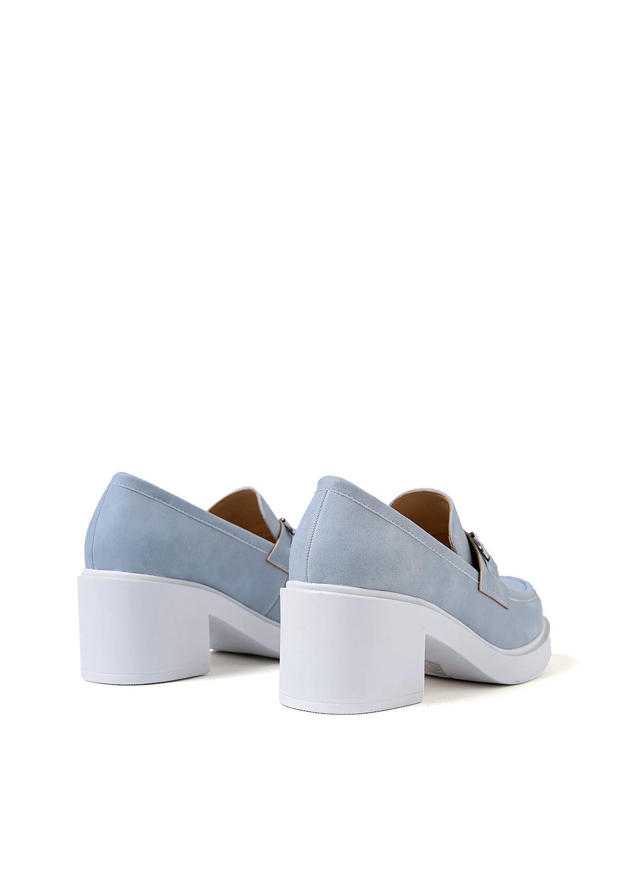Mocassino con tacco alto e morsetto elegante X30-105 - Image 12
