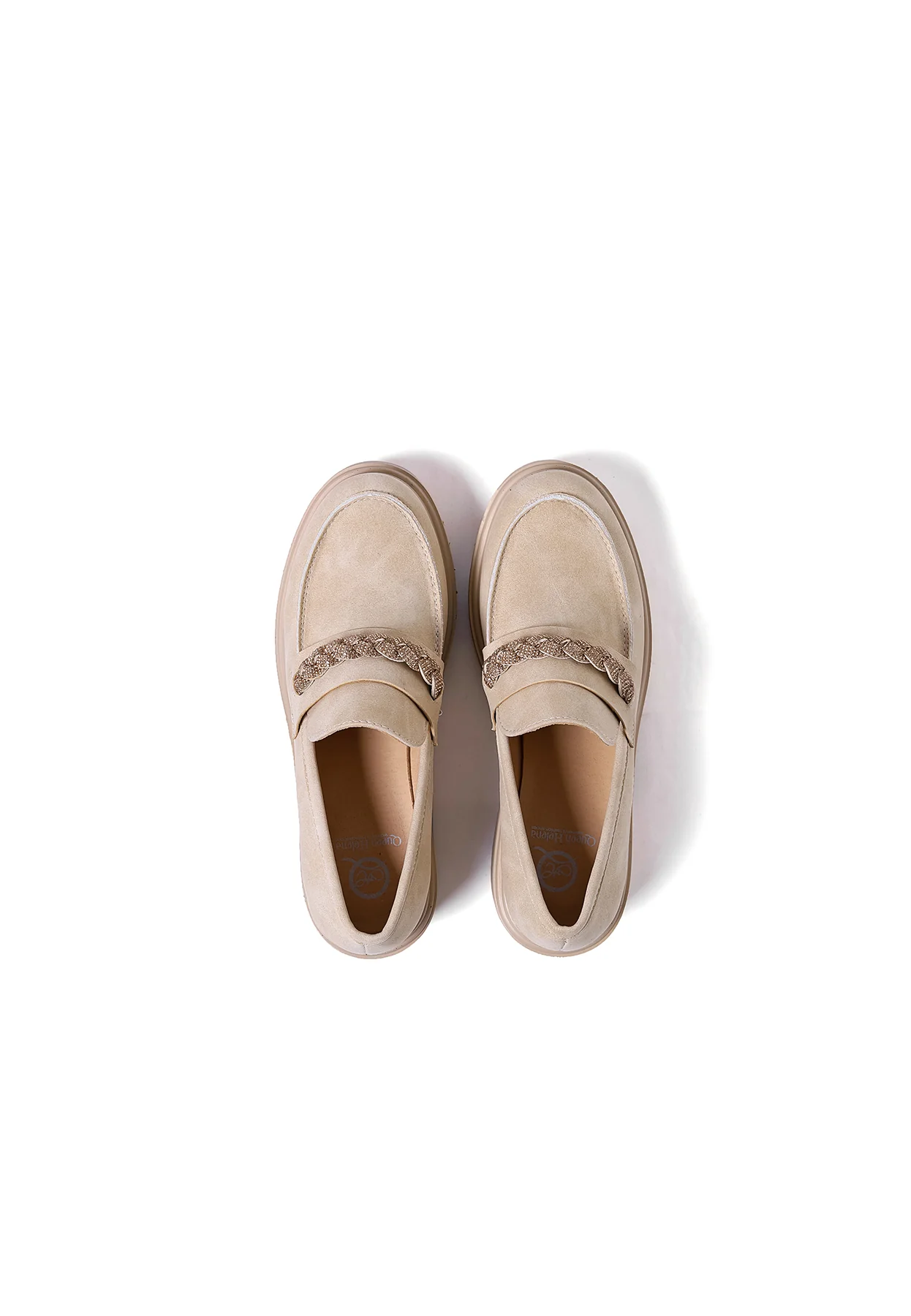 Mocassino con fascia decorata e tacco comodo X30-108 - Image 6