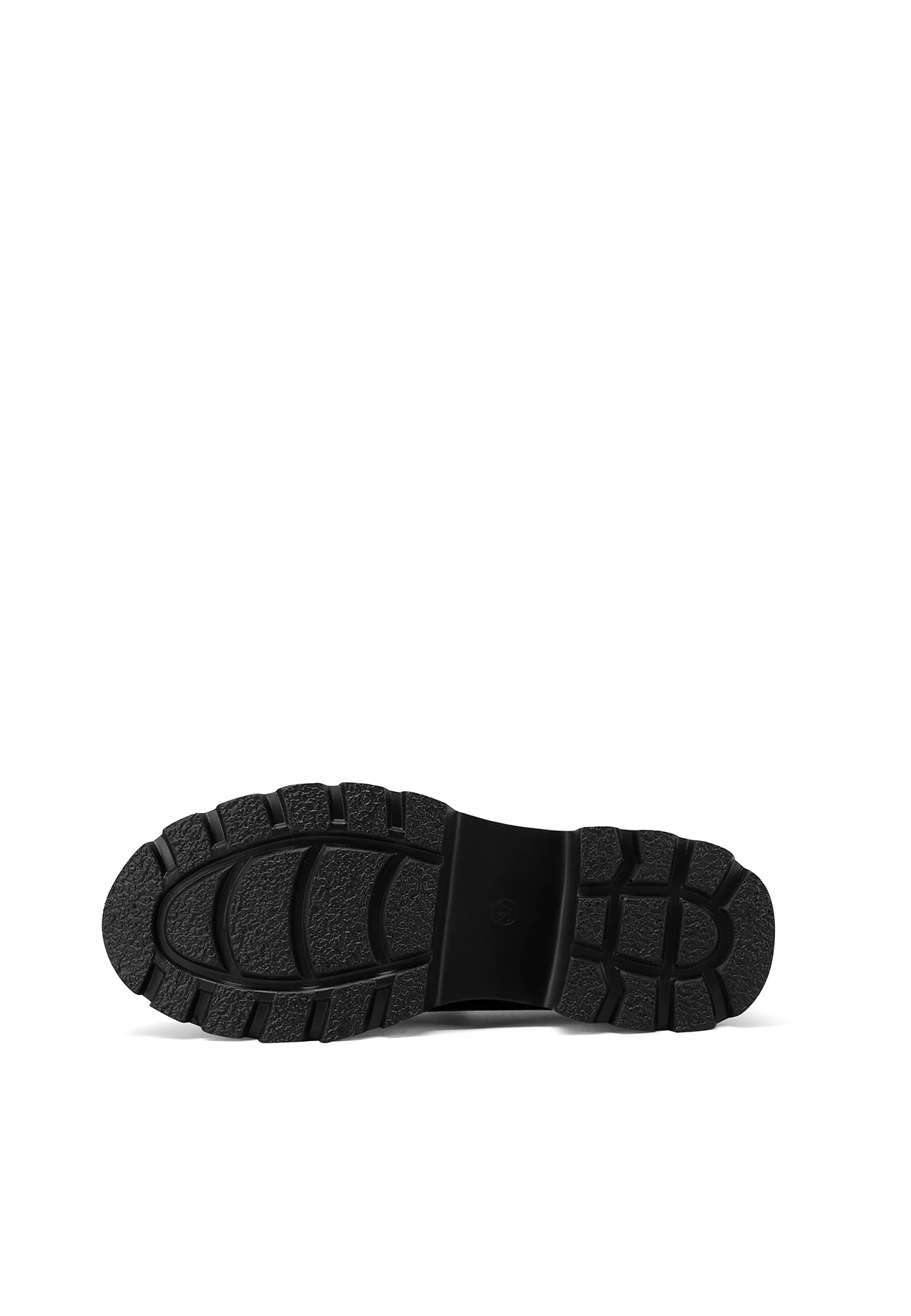 Mocassino nero chunky con suola alta X31-59 - Image 12