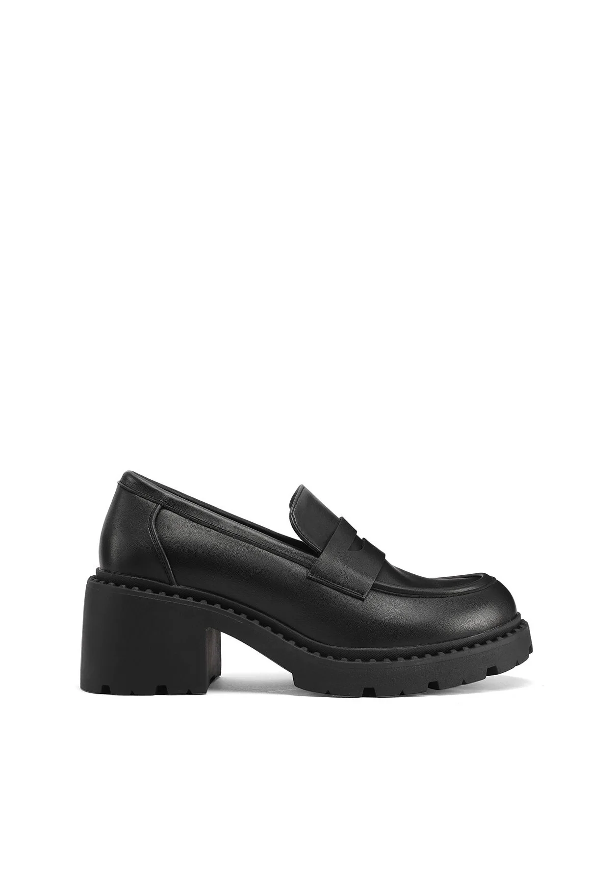 Mocassino con tacco largo e fondo chunky X31-85 - Image 2